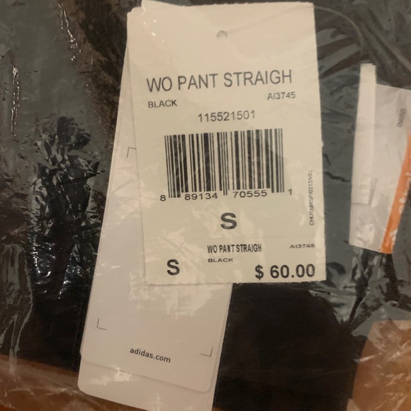 Adidas women’s black leggings with tags - Picture 3 of 4